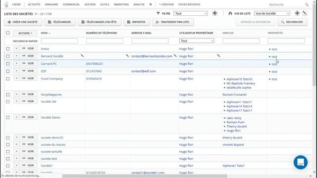 Gérer les vues de liste avec Crème CRM смотреть онлайн