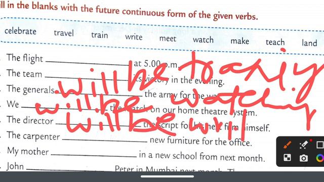 Simple Future and Future Continuous Tenses | Ch-16 | Class -V | Collins English grammar book смотреть онлайн