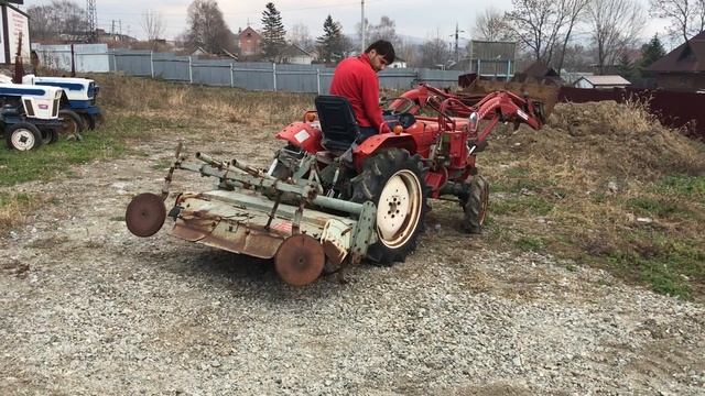 Минитрактор Yanmar YMG2000D смотреть онлайн