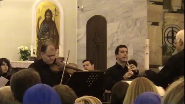 J.S.Bach - Concerto for violin,oboe and string orchestra (part 2) смотреть онлайн