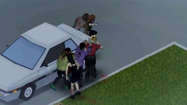 What to do When Your Car is Surrounded in Project Zomboid смотреть онлайн