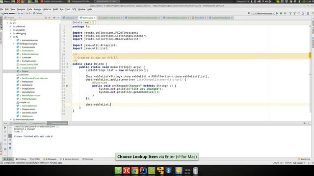 Урок Java 243: FX 19: Collections смотреть онлайн