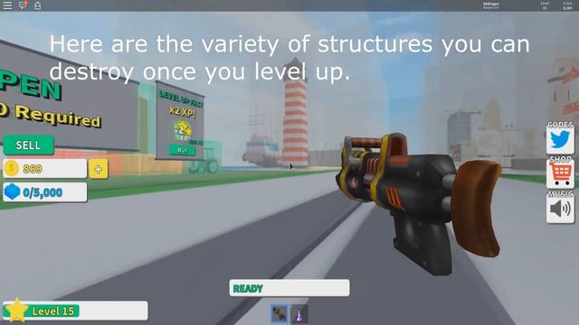 ROBLOX DESTRUCTION SIMULATOR -NEW CODES- NEW GAME! смотреть онлайн