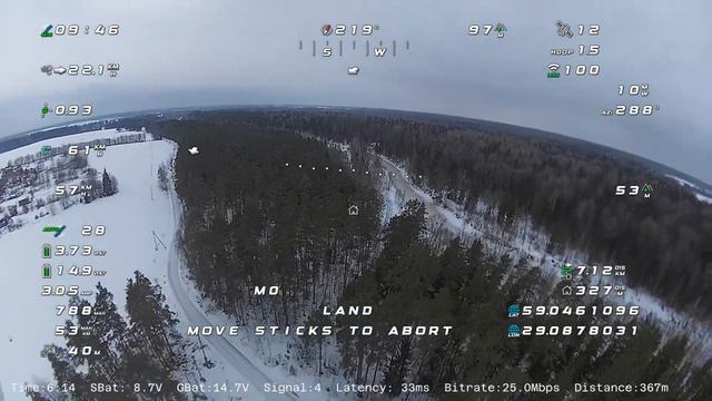 Inav 7.1 RC1 Autoland
