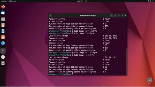 How to Check User Password Expiration Date and Time in Linux смотреть онлайн