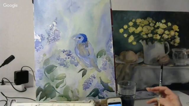 ? ХуДоЖнИкИ | Живопись | Рисуем вместе | Весенний напев | Кристина Ярославская смотреть онлайн