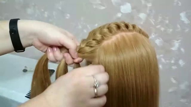 Плетение французской косы змейкой | French braid snake | 法国辫子蛇 смотреть онлайн