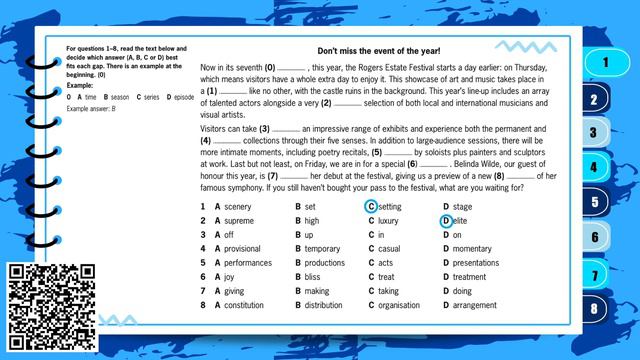 How to pass the Reading and Use of English C1 Advanced Exam (Part 1) - Tips and Tricks смотреть онлайн
