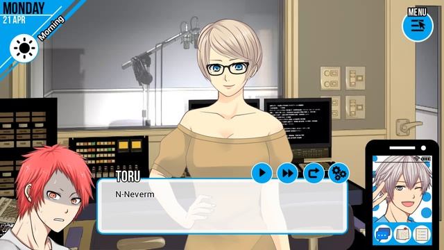 Seiyuu Danshi - [78/221] - [Toru route: April - Part 2] - English Playthrough смотреть онлайн