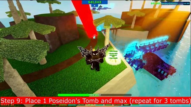 Cube Defense - Solo Chaos Tutorial **NEW** - No Event Towers - ROBLOX смотреть онлайн