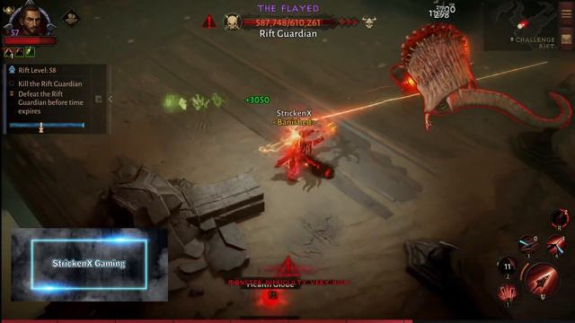 Challenge Rift 58 - Rain of Vengeance Demon Hunter - Diablo Immortal PC Gameplay F2P Free to Play смотреть онлайн