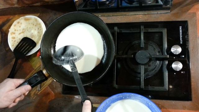 В пасмурный день хочется блины с мясом. Мой рецепт №79 смотреть онлайн