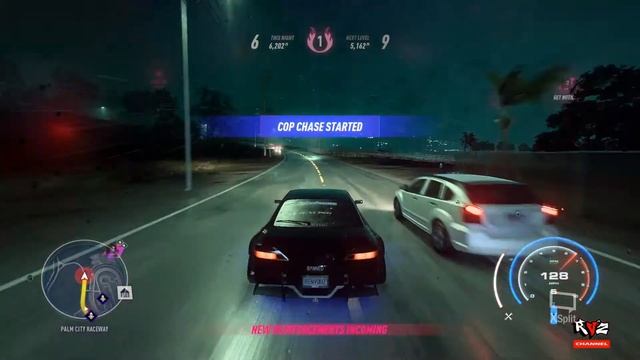 NISSAN SILVIA S15 ROCKET BUNNY CHASE COP | NEED FOR SPEED HEAT | NFS HEAT смотреть онлайн