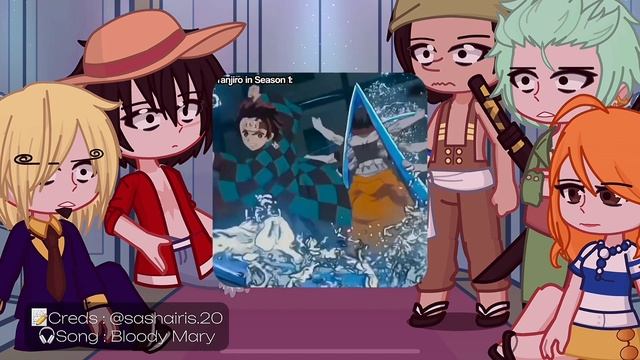 {} The Straw Hat crew react to Demon Slayer as new crew {} Tanjiro Kamado {} Part 3/? {} смотреть онлайн