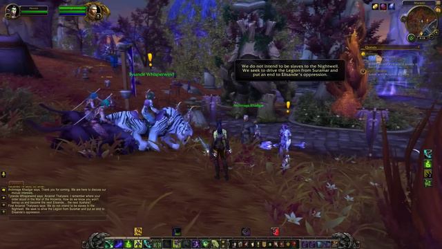 WOW Legion 🌟 7.1 Suramar Campaign - Tyrande Holds a 10 000 Year Old Grudge Against Thalyssra смотреть онлайн