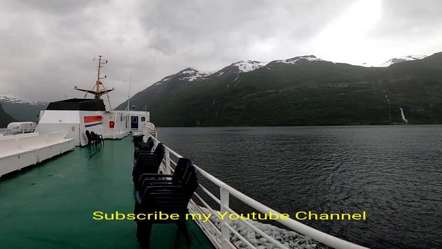 Cruise between Geiranger and Hellesylt смотреть онлайн