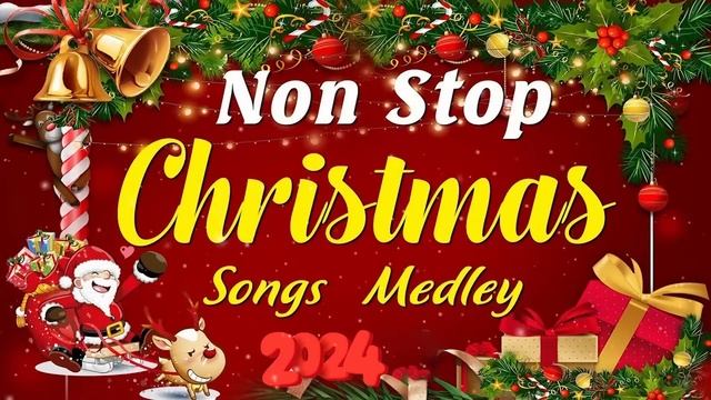 Non Stop Christmas Songs Medley 2023 - 2024 ?? Best Old Christmas Songs Medley 2023 - 2024⛄⛄⛄ смотреть онлайн