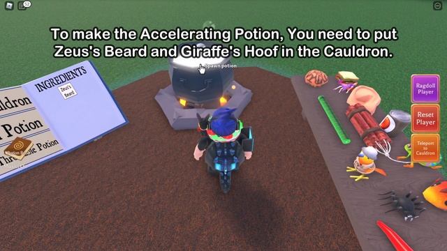 How to make Octopus, Accelerating and Ice Potion in Wacky Wizards | Roblox смотреть онлайн