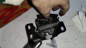 Открытие капота CR-V II