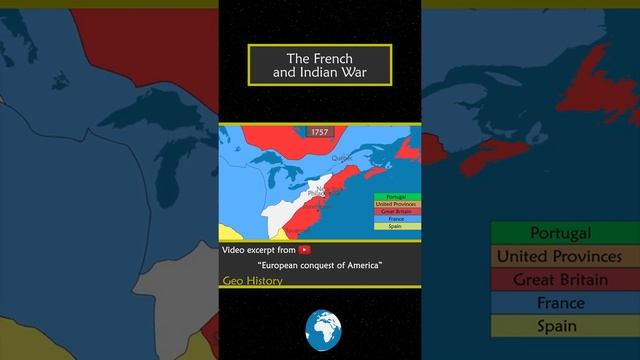 The French and Indian War - #Shorts смотреть онлайн