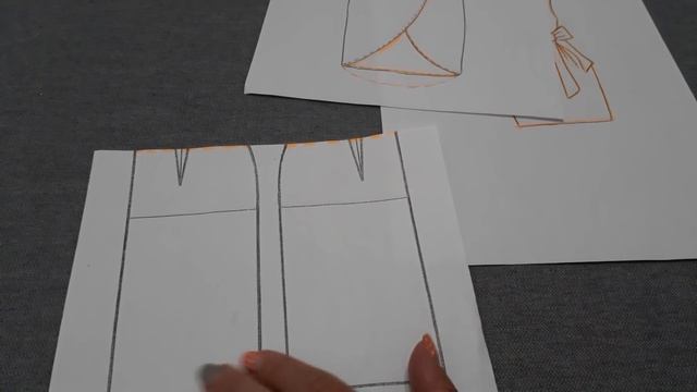 Моделируем платье тюльпан по просьбе подписчиков смотреть онлайн