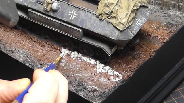 Russian Dew Weather - Restoration of a 1:35 diorama - SdKfz. 251/1 Ausf. A смотреть онлайн