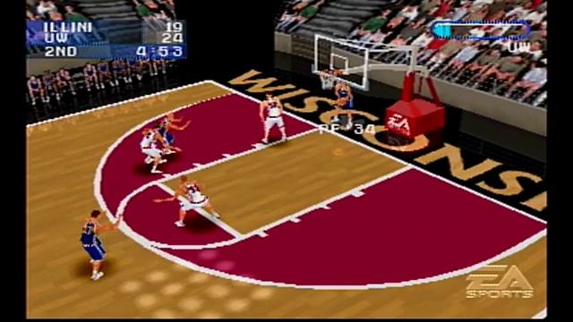 NCAA March Madness 2001 Game Illinois vs Wisconsin смотреть онлайн