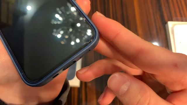 Обзор Apple Leather Case MagSafe (Baltic Blue) для iPhone 12 mini! смотреть онлайн