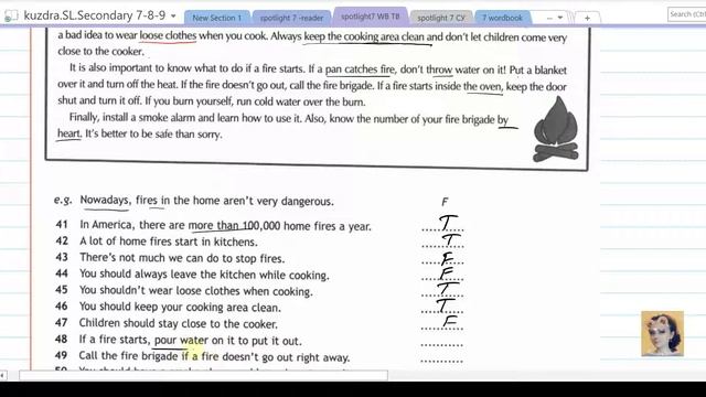 15. Spotlight 7. Unit 1. Test Booklet 1b+1abc