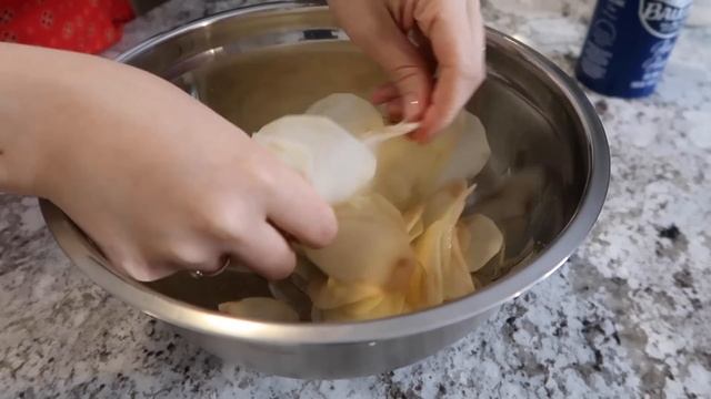 AIR FRYER HEALTHY POTATO CHIPS || How to Make Potato Chips in an Air Fryer смотреть онлайн