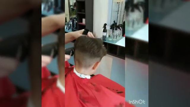 Как стильно подстричь мальчика! Красивая детская стрижка! Где? Салон красоты LaFamilia salon Бровар смотреть онлайн
