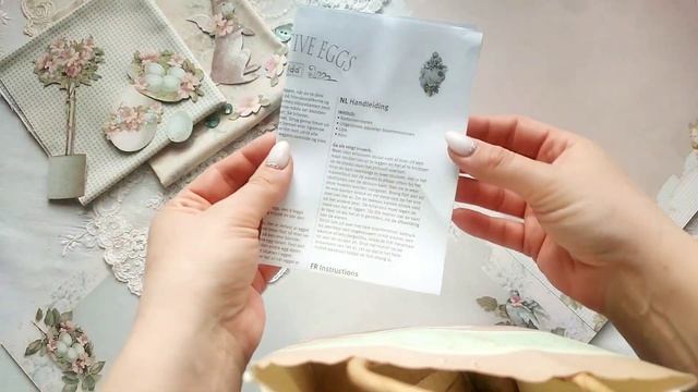 Обзор для декорирования Tilda "Decorative eggs" смотреть онлайн