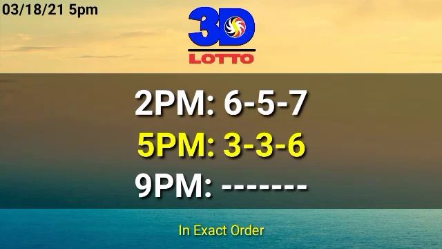 5pm PCSO Lotto Result Today March 18, 2021 2D 3D STL ez2 Swertes смотреть онлайн