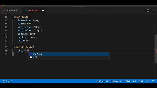 Formulario con desplazamiento del placeholder cuando se hace foco en el input. HTML y CSS смотреть онлайн