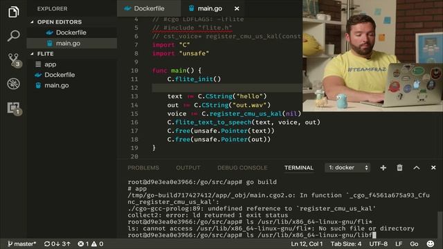 justforfunc #13: more text to speech with cgo and Docker multistage builds! (4k) смотреть онлайн