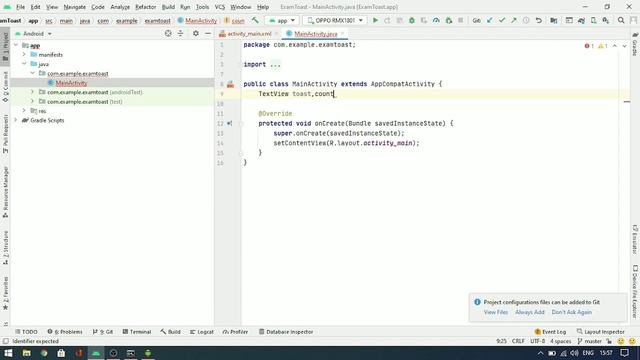create a toast messages on Android studio with coding смотреть онлайн