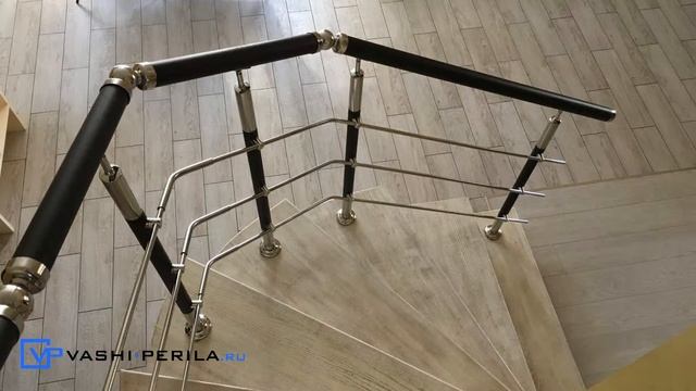 СБОРНЫЕ ПЕРИЛА / ИЗ НЕРЖАВЕЙКИ И ДЕРЕВА #ВАШИПЕРИЛА смотреть онлайн