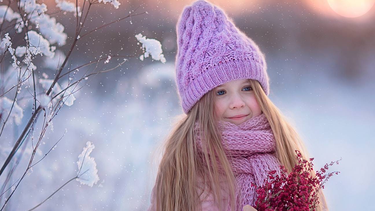 За цветами в зимний лес. Агния Барто. смотреть онлайн