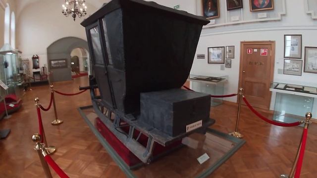 Сани Петра I. (Возок) Исторический музей Москва 2021 #49 смотреть онлайн