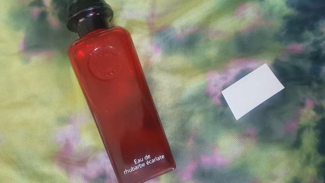 FRESH AND TART! Eau De Rhubarbe Ecarlate by Hermes - Quick review and Wear Test смотреть онлайн