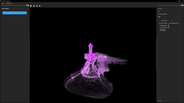 ICP point cloud alignment: Using Kinect depth camera смотреть онлайн