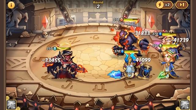 Idle Heroes - Campaign Level 180 - Aspen Dungeon смотреть онлайн