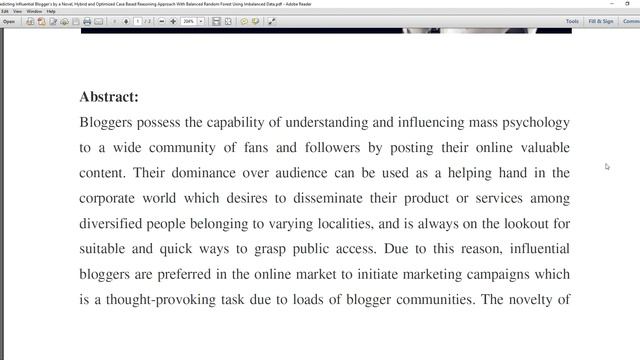 Predicting Influential Blogger’s by a Novel, Hybrid and Optimized Case Based Reasoning Approach Wit смотреть онлайн