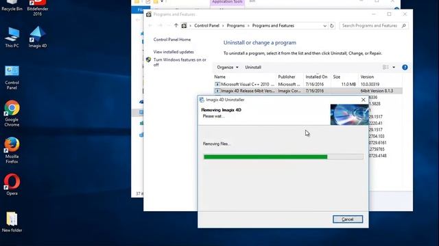 Uninstall Imagix 4D 8.1 on Windows 10 смотреть онлайн