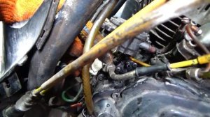 Как снять #двигатель скутера