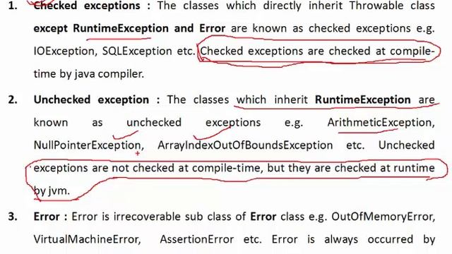 Java Exception Handling смотреть онлайн