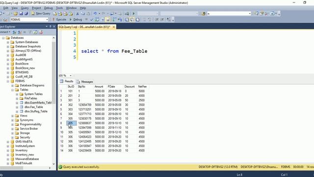 SQL SERVER (INSERT,UPDATE,DELETE ) DML STATEMENT смотреть онлайн