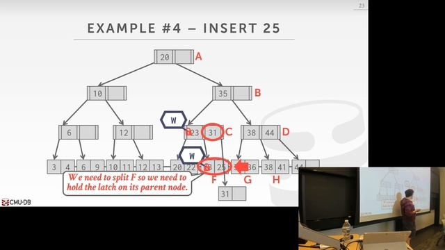 09 - Multi-Threaded Index Concurrency Control (CMU Databases Systems / Fall 2019) смотреть онлайн