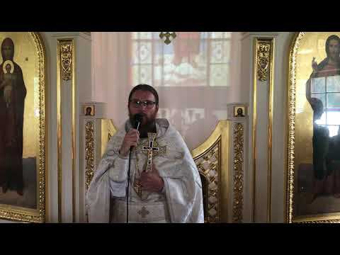 Проповедь на воскресное евангельское чтение. Священник Алексей Туголуков смотреть онлайн
