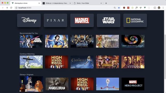Disney+ Clone - Interactivity - Part 2 смотреть онлайн